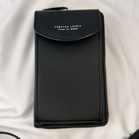 Forever Lovely Crossbody Bag Wallet Cell Phone Holder NWOT - Picture 1 of 11